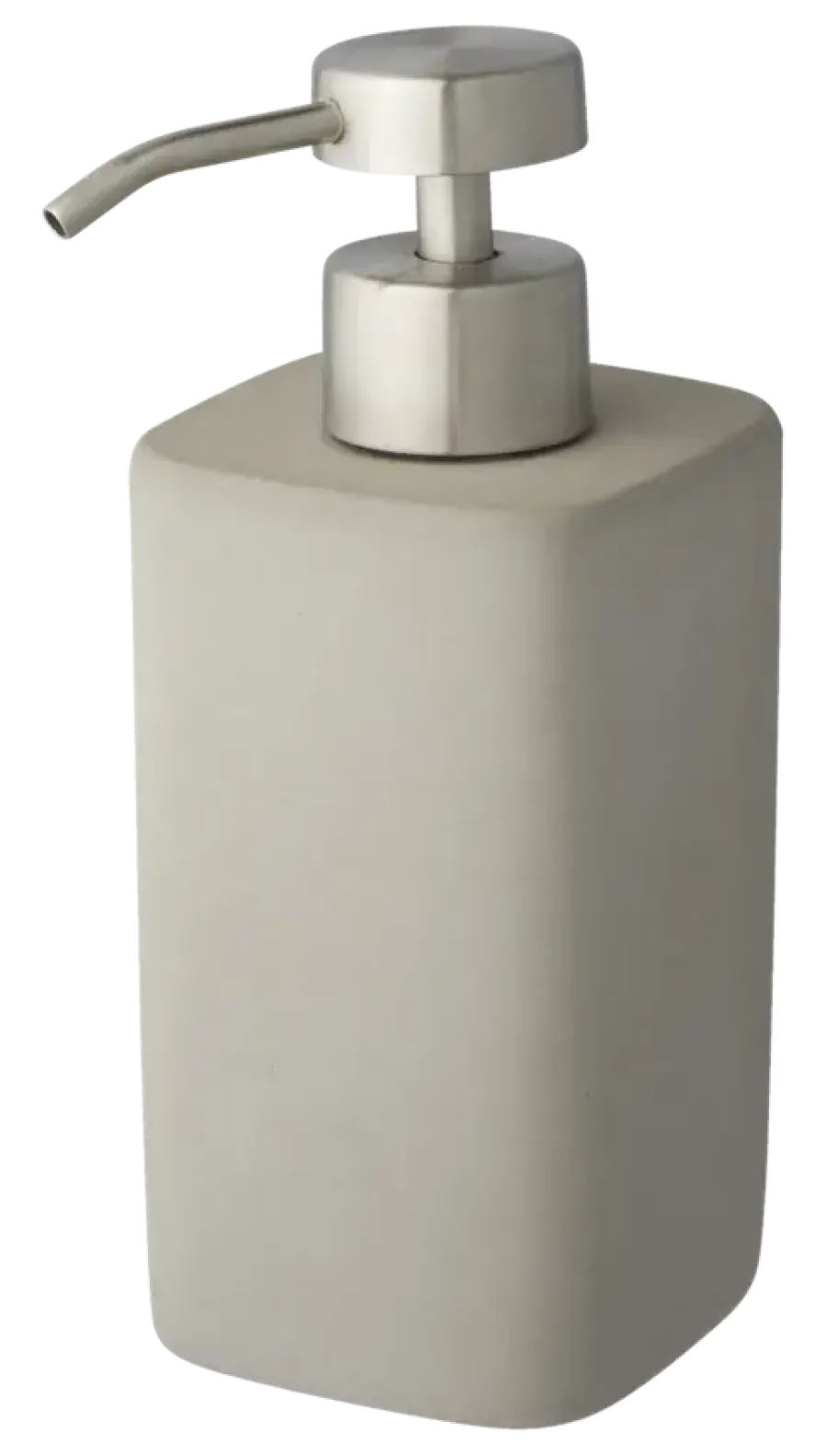 Atlantic zeepdispenser RVS/beton Lichtgrijs