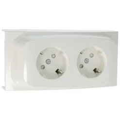 Attema contactdoos leidinggootsysteem K40 wit