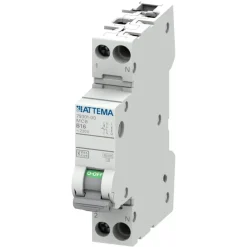 Attema Installatieautomaat 1P+N 16A B-kar AT90200