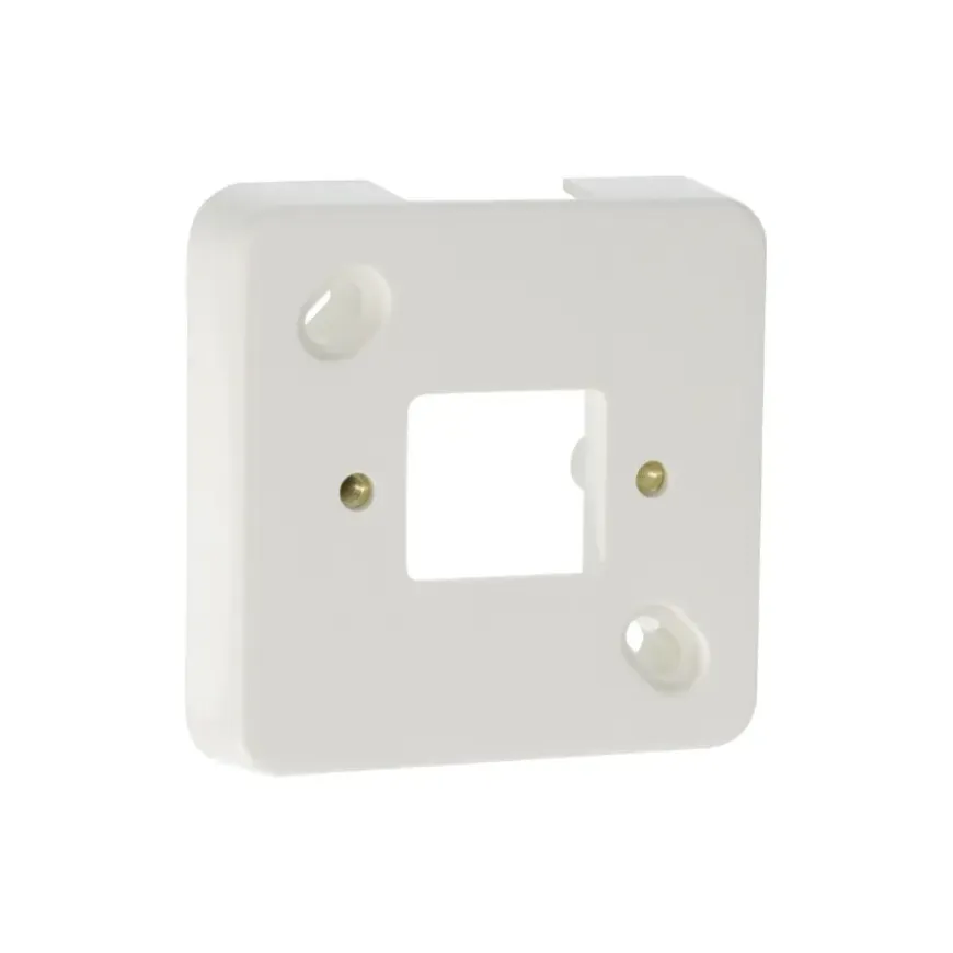 Attema montageplaat enkel leidinggootsysteem K25 wit