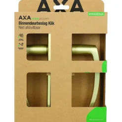 AXA deurkrukset Curve klik blindschild goud