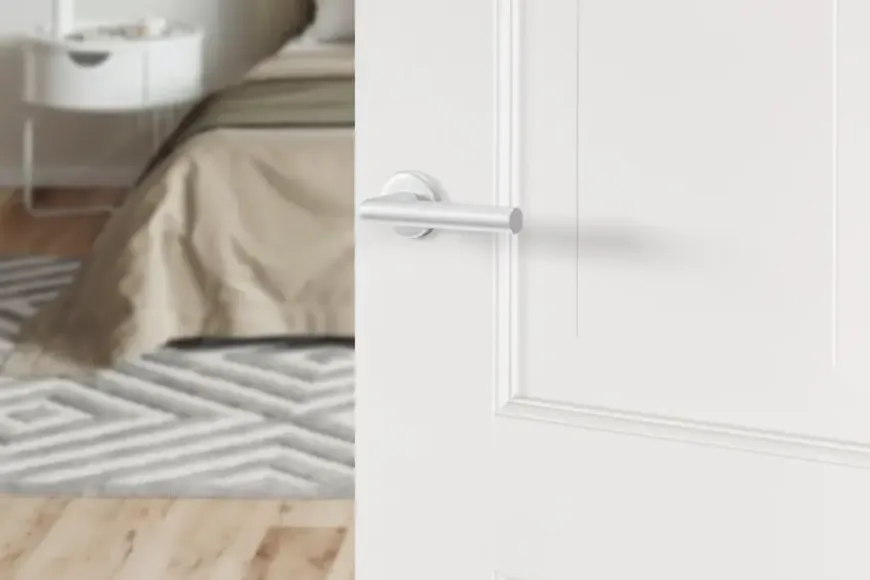 AXA deurkrukset Curve Milan aluminium rozet