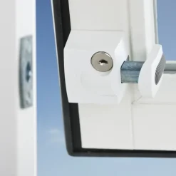 AXA oplegslot SKG 1-ster buitendraaiend wit