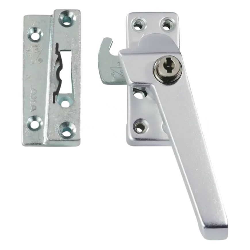 AXA Raamsluiting met slot SKG 1-ster rechts aluminium
