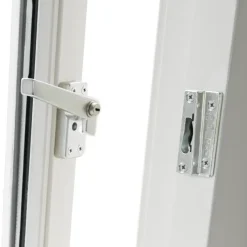 AXA Raamsluiting met slot SKG 1-ster links aluminium