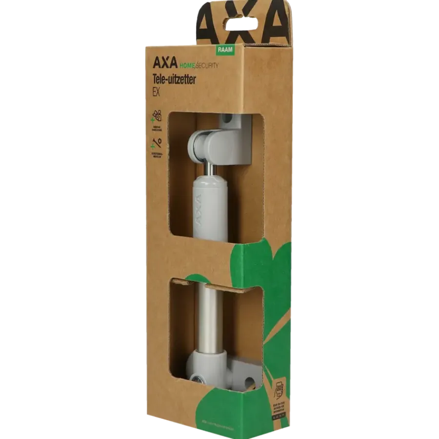 AXA telescopische raamuitzetter grijs 20 cm buitendraaiend