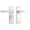 AXA veiligheidsbeslag Edge achterdeur aluminium kortschild met SKG 3-sterren 52 mm