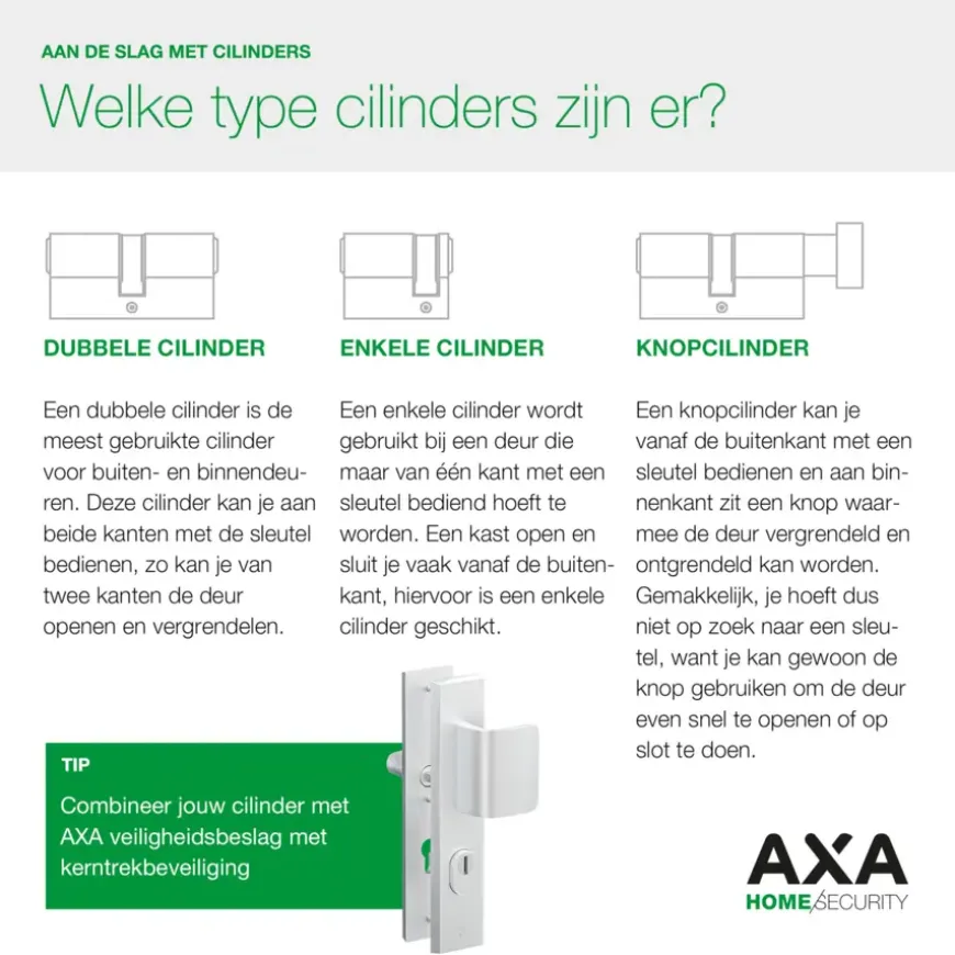 AXA veiligheidscilinder xtreme 30-35mm SKG***