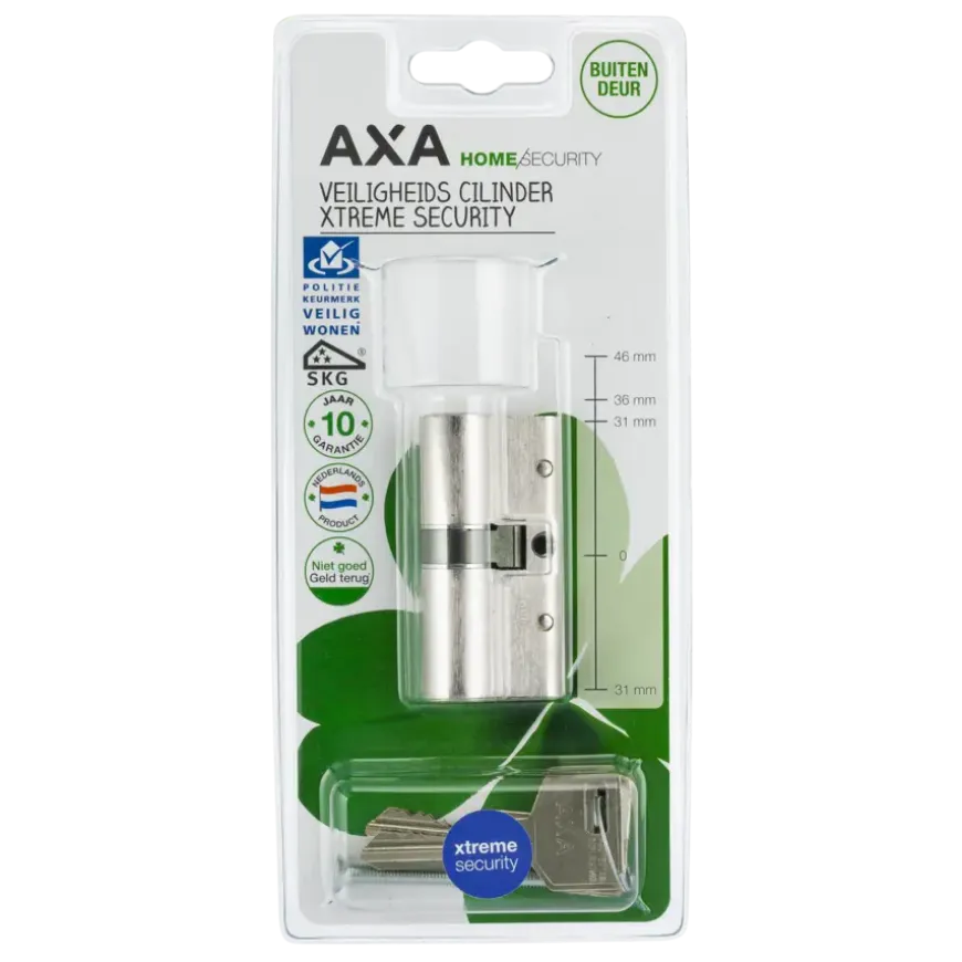AXA veiligheidscilinder xtreme 30-35mm SKG***