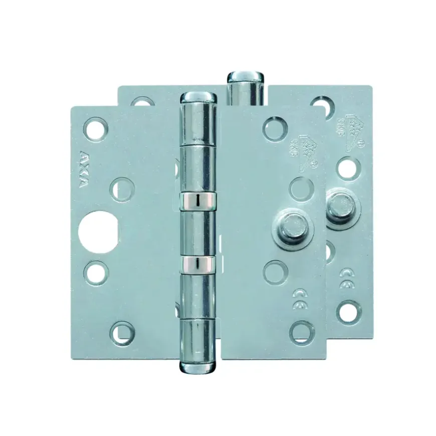 AXA veiligheidsscharnier kogellager SKG 3-sterren verzinkt 89x89 mm - 2 stuks