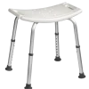 Secu Basic douchestoel zitting 51x31 cm H= 38-55 cm 100 kg