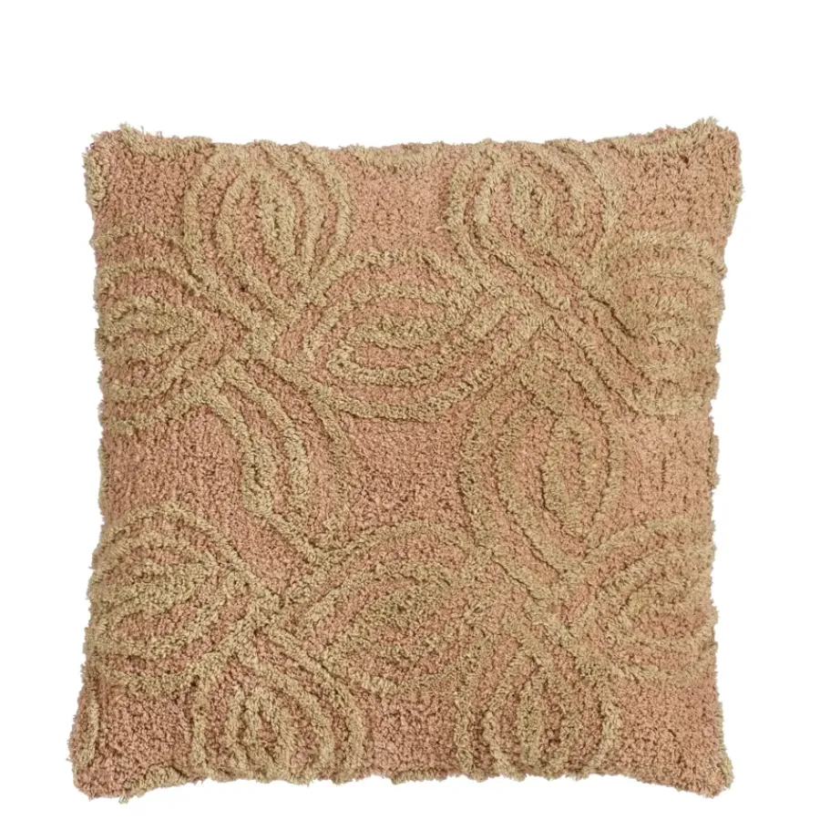 Geen Berber kussen l.bruin - l45xb45xh10cm