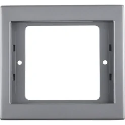 Berker K5 Afdekraam 1-voudig RVS