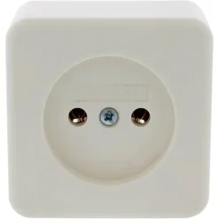 Berker Opbouw Enkel Stopcontact Wit