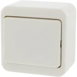 Berker Opbouw Wisselschakelaar Wit
