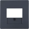 Berker Q1 Afdekplaat USB Antraciet