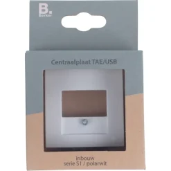 Berker S1 Afdekplaat USB Wit