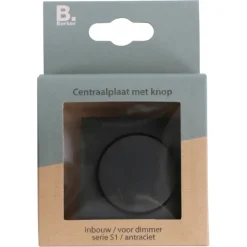 Berker S.1 Centraalplaat met Dimmerknop antraciet