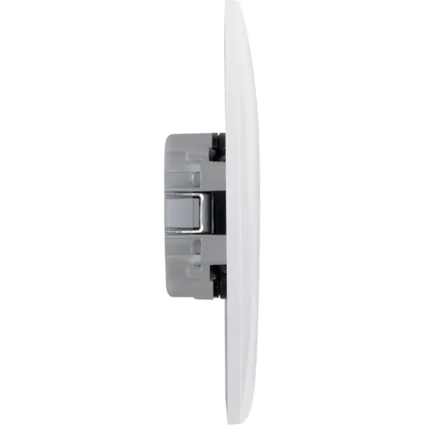 Berker S.1 Dubbel Stopcontact Wit