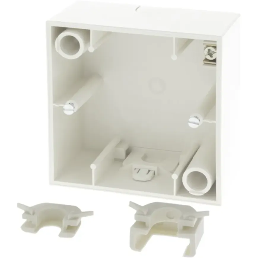 Berker S.1 Opbouwraam 1-voudig Wit