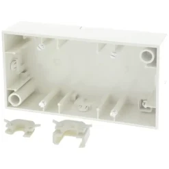 Berker S.1 Opbouwraam 2-voudig Wit