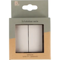 Berker S.1 serieschakelaar wit