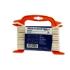 Seilflechter BIROLEN LIJN 6MM 8ST GEVL.POLY WIT 5MTR