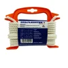 Seilflechter BIROLEN LIJN 8MM 8ST GEVL.POLY WIT 5MTR