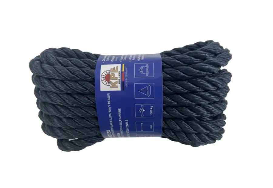 Seilflechter BIROTEX 10MM GEDR NAVY BLAUW 5MTR
