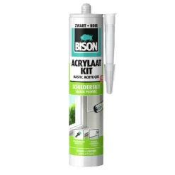 Bison acrylaatkit universeel koker zwart 300 ml