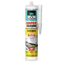 Bison super siliconenkit keuken transparant koker 310 ml