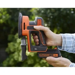 Black+Decker accuklopboormachine BCK23S1S-QW + gratis Mouse detailschuurmachine 18 volt