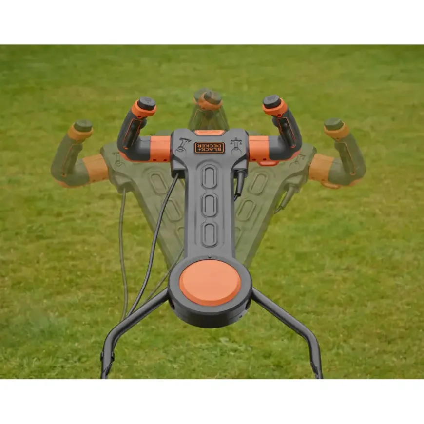 BLACK+DECKER elektrische grasmaaier BEMW481ES-QS 42cm 1800W