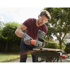 BLACK+DECKER haakse slijper / slijptol BEG010-QS