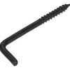 Blackline schroefduim zwart 4x60 mm 10 stuks