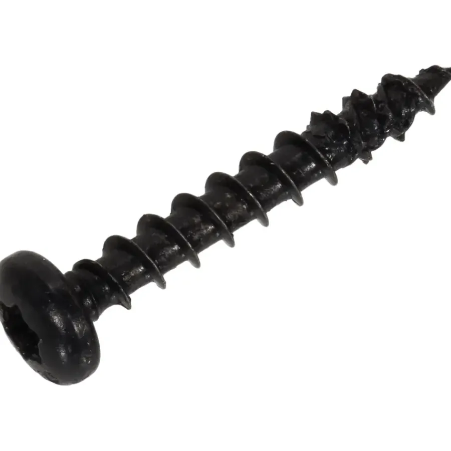 Blackline spaanplaatschroef zwart TX-10 3.0x20 mm 25 stuks