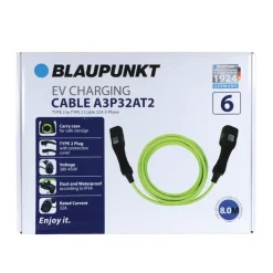 Blaupunkt Electric Verhicle 3 Fase laadkabel 32Ah capaciteit