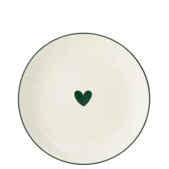 Geen Bord hart groen - h1,5xd20,5cm