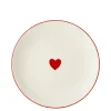 Geen Bord hart rood - h1,5xd20,5cm