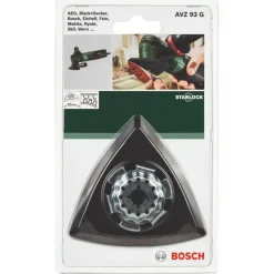 Bosch Delta multitool accessoire - starlock AVZ93G schuurblad - 93mm