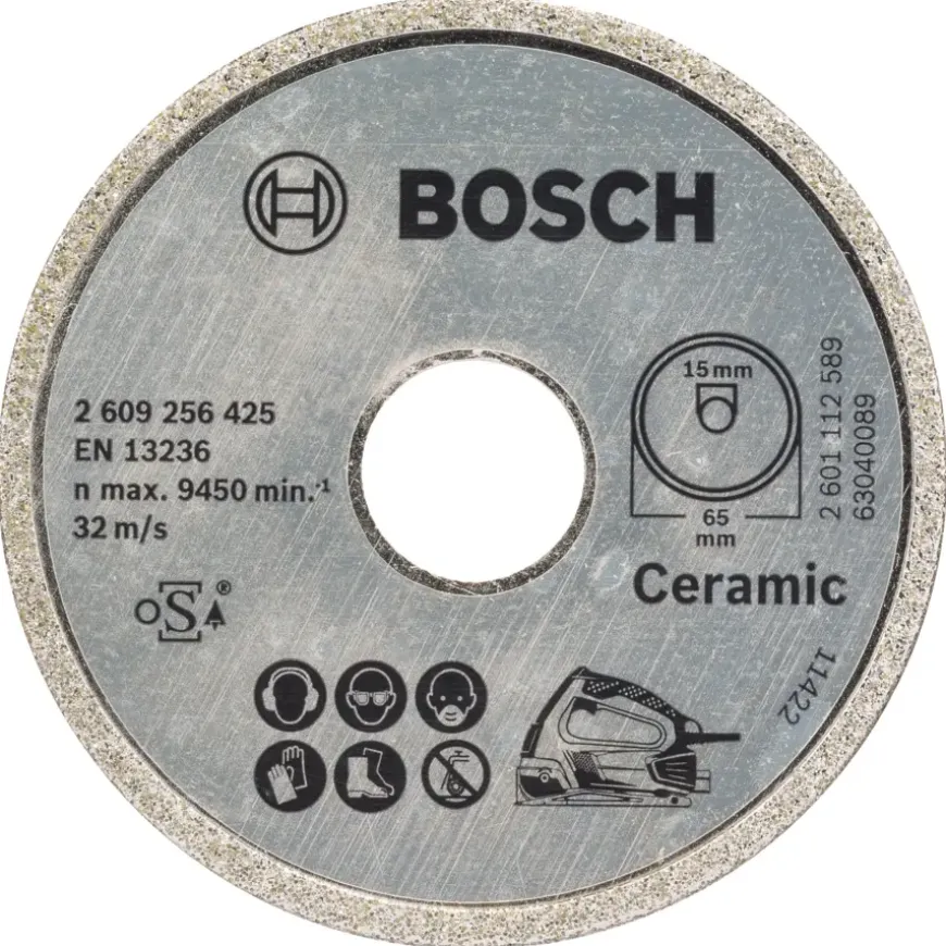 Bosch diamantschijf 65x15 mm voor Bosch PKS 16