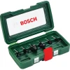 Bosch houtfrezenset HM 6 mm (6-delig)