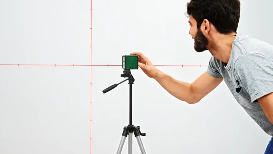 Bosch kruislijnlaser Quigo Plus met statief