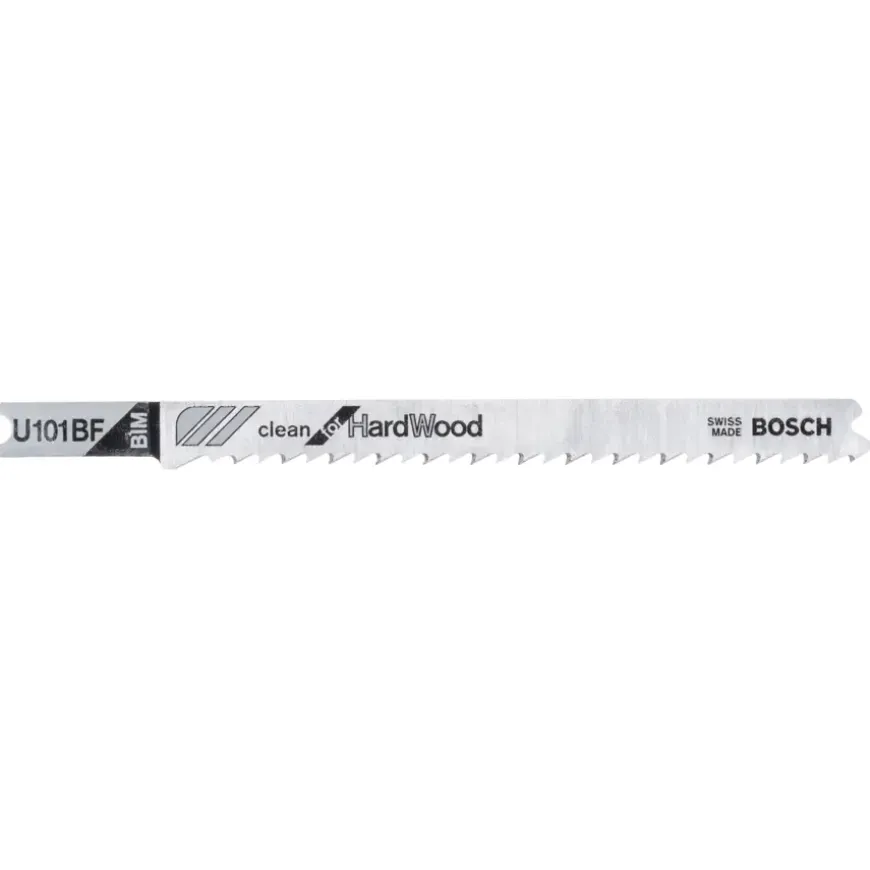 Bosch Prof decoupeerzaagblad U101 clean voor hardhout - 3 stuks