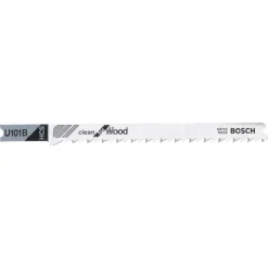 Bosch Prof decoupeerzaagblad U101 Clean voor hout - 3 stuks