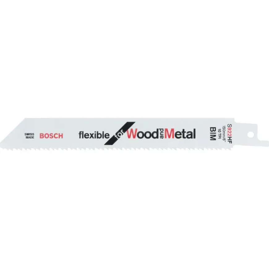 Bosch Prof reciprozaagblad S922HF flexible voor hout / metaal - 2 stuks