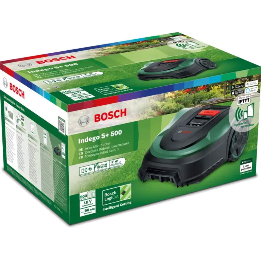 Bosch Robotmaaier Indego S+ 500 m² - 19cm