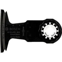 Bosch Starlock multitool accessoire - invalzaagblad bi-metaal voor hout met spijkers - 65 x 40 mm