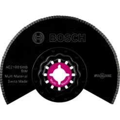 Bosch Starlock multitool accessoire - bi-metalen segmentzaagblad gekarteld voor zacht materiaal - 100 mm