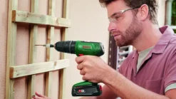 Bosch 18V accuboormachine EasyDrill Systeembox met 241 accessoires (incl. 2 accu's 1.5Ah + lader)